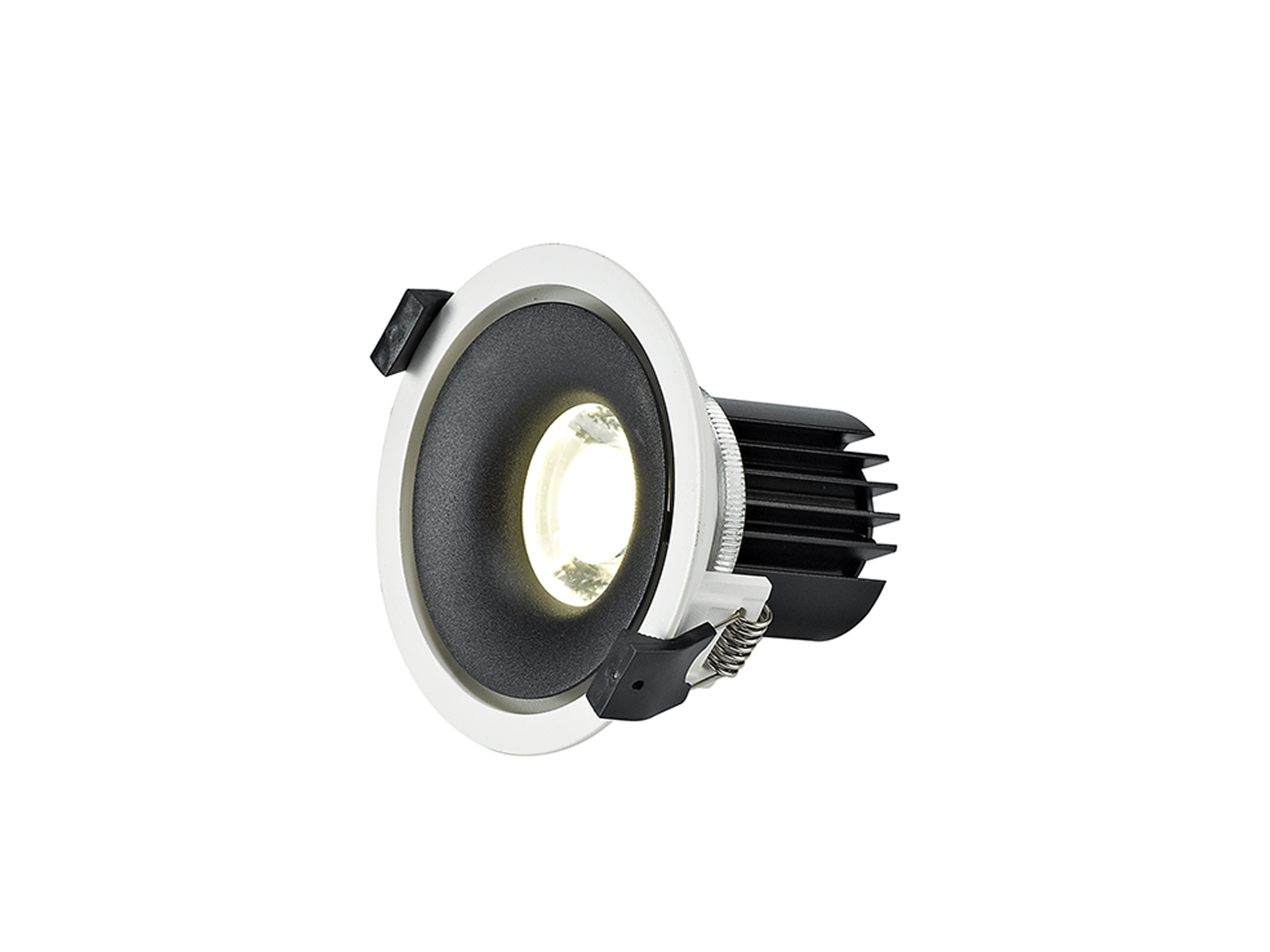 DM202024  Bolor 9 Tridonic Powered 9W 2700K 890lm 24° CRI>90 LED Engine White/Black Fixed Recessed Spotlight, IP20